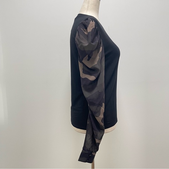 Generation Love Becky Camouflage Long Sleeve Top Size X-Small - Picture 8 of 12